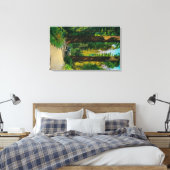 Toile Motorisation à travers la forêt géante, séquoias (Insitu(Chambre))