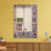 Toile Mots d'ouverture de Leviticus (Insitu(Salon))