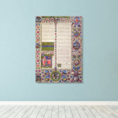 Toile Mots d'ouverture de Leviticus (Insitu (Plancher de Bois))