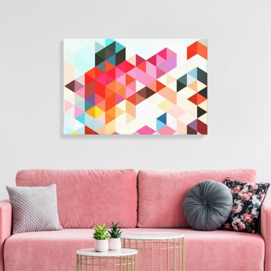 Toile Mots lourds (Insitu(Salon))