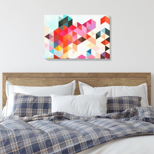 Toile Mots lourds (Insitu(Chambre))