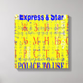 Toile Mots multilingues (Recto)