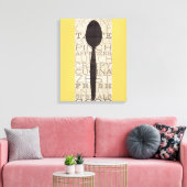 Toile Mots pour la cuisine (Insitu(Salon))