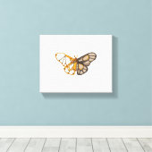 Toile Mouche papillon papillon mouche insecte (Insitu (Plancher de Bois))