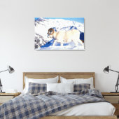 Toile mouflon, Ovis dalli, bélier (Insitu(Chambre))