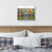 Toile Moulin sur un lac en automne (Insitu(Chambre))