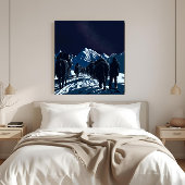 Toile Mount Everest Night Caravan Luxury Canvas Art