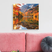 Toile Mountain Calm in Fall (Insitu(Salon))