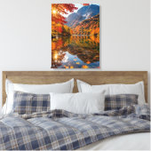 Toile Mountain Calm in Fall (Insitu(Chambre))