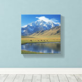 Toile Mountain Meadow (Insitu (Plancher de Bois))