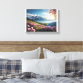 Toile Mountain Meadow à Dawn (Insitu(Chambre))