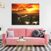 Toile Mountain Sunrise (Insitu(Salon))