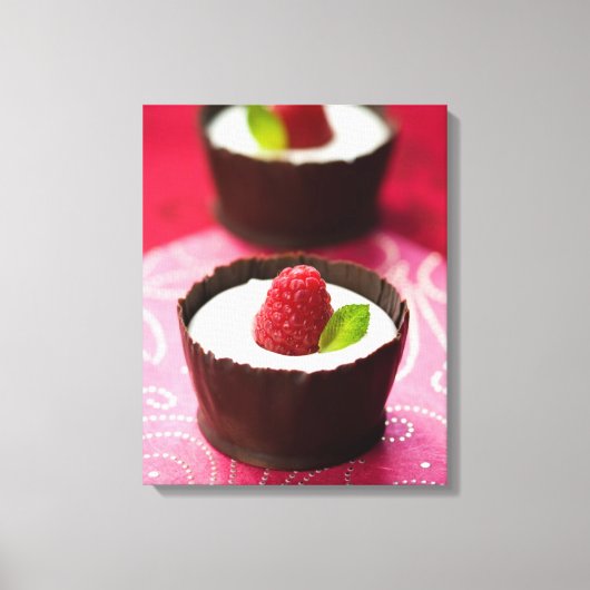 Toile Mousse de chocolat blanc (Recto)