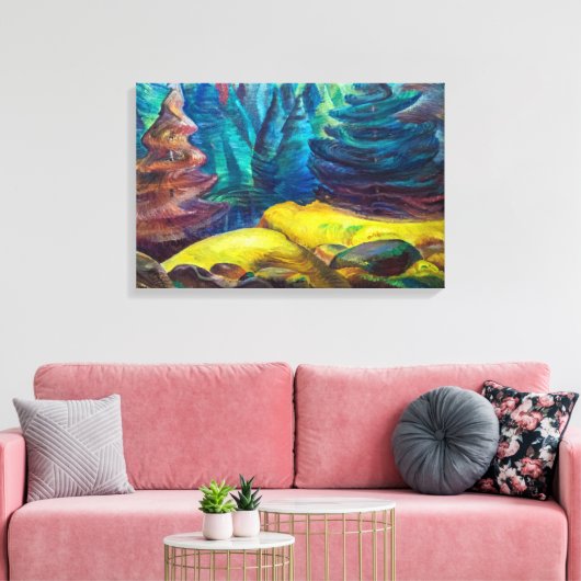 Toile Mousse jaune | Emily Carr | (Insitu(Salon))