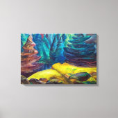 Toile Mousse jaune | Emily Carr | (Recto)