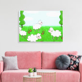 Toile Moutons (Insitu(Salon))