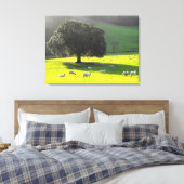 Toile Moutons au soleil matinal (Insitu(Chambre))