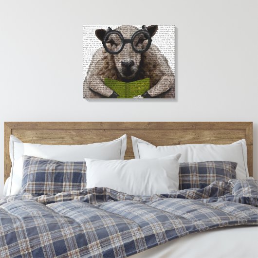 Toile Moutons intelligents (Insitu(Chambre))