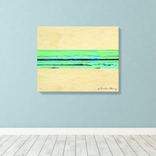 Toile Mouvement 001 (Insitu (Plancher de Bois))