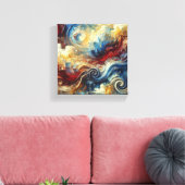 Toile Mouvement éternel (Insitu(Salon))