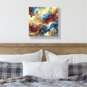 Toile Mouvement éternel (Insitu(Chambre))