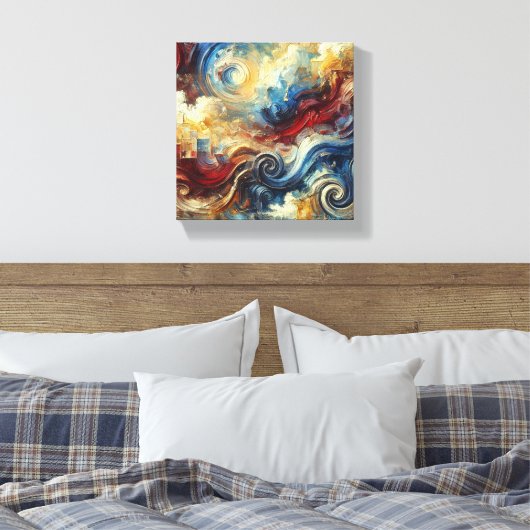 Toile Mouvement éternel (Insitu(Chambre))