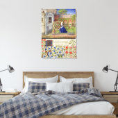 Toile Ms 2617 Emilia dans son jardin, Plaque 22 (Insitu(Chambre))