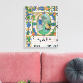 Toile Ms 515 f.1r Le projet Miraculeux de poissons, de (Insitu(Salon))