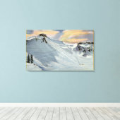 Toile Mt. Baker, Washington - Vue du ski de Mt. Baker (Insitu (Plancher de Bois))