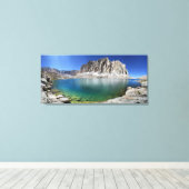 Toile Mt Hitchcock sur le lac Lower Hitchcock 2 - Sierra (Insitu (Plancher de Bois))