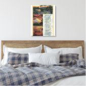 Toile Mt Hood de Lost Lake View (Insitu(Chambre))