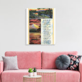 Toile Mt Hood de Lost Lake View (Insitu(Salon))