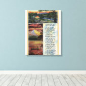Toile Mt Hood de Lost Lake View (Insitu (Plancher de Bois))