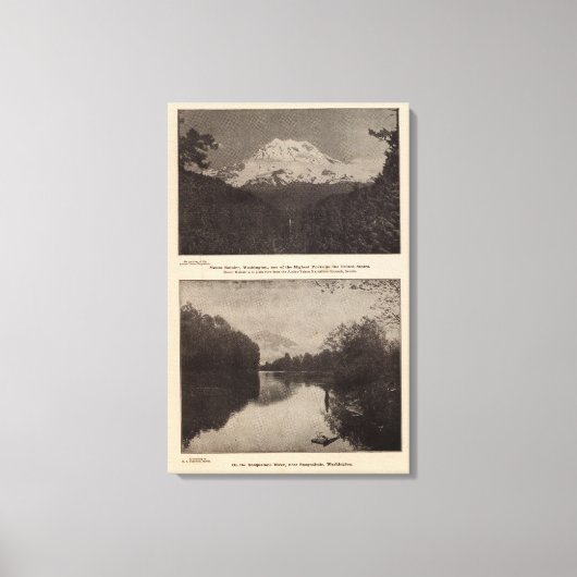 Toile Mt Rainier Snoqualmie R (Recto)