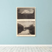 Toile Mt Rainier Snoqualmie R (Insitu (Plancher de Bois))