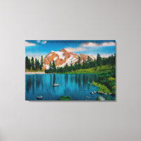 Mt. Shuksan et Picture Lake, WA