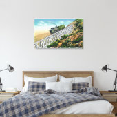 Toile Mt Washington Cog Railway, échelle de Jacob (Insitu(Chambre))