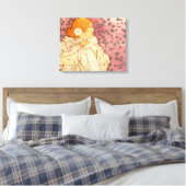 Toile Mucha Art nouveau femme beauté (Insitu(Chambre))