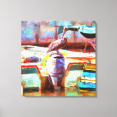 Toile Muelle Los Peines Pélican 0463 Art (Recto)