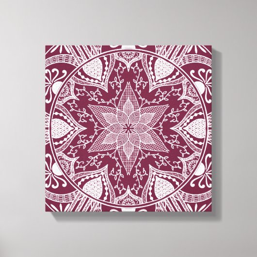 Toile Mulberry Mandala (Recto)