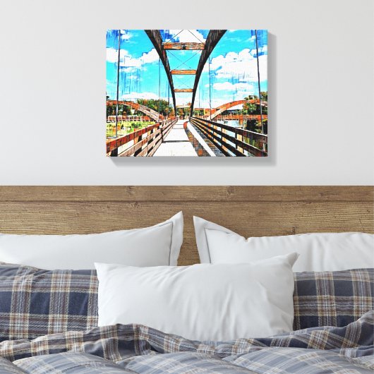 Toile multimédia mixte (Insitu(Chambre))