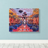 Toile multimédia mixte (Insitu (Plancher de Bois))