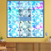 Toile Multiple De Blues (Insitu(Salon))