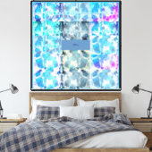 Toile Multiple De Blues (Insitu(Chambre))