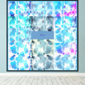 Toile Multiple De Blues (Insitu (Plancher de Bois))