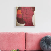 Toile Multiracial Art Stretched Canvas Print (Insitu(Salon))