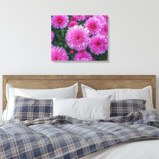 Toile Mums pourpres (Insitu(Chambre))