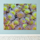 Toile Mums Word for Fall Splendor sur un (Insitu (Plancher de Bois))