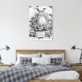 Toile Mundus Subterraneus par Athanasius Kircher (Insitu(Chambre))