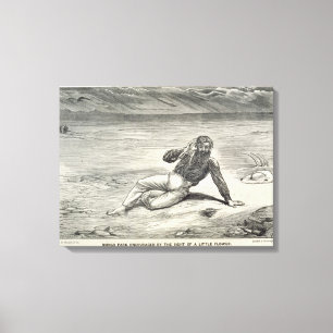 Toile Mungo Park (1771-1806) encouragé par la vue